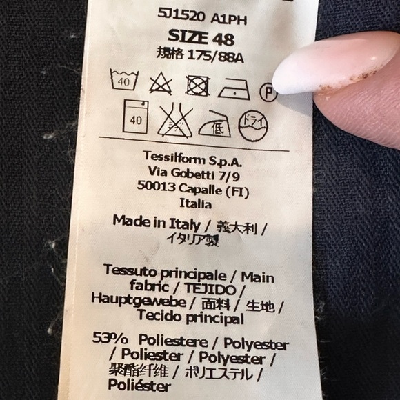 Patrizia Pepe size EU 48 =Us12 W made in Italy charcoal grey cargo cropped pants - Picture 10 of 15